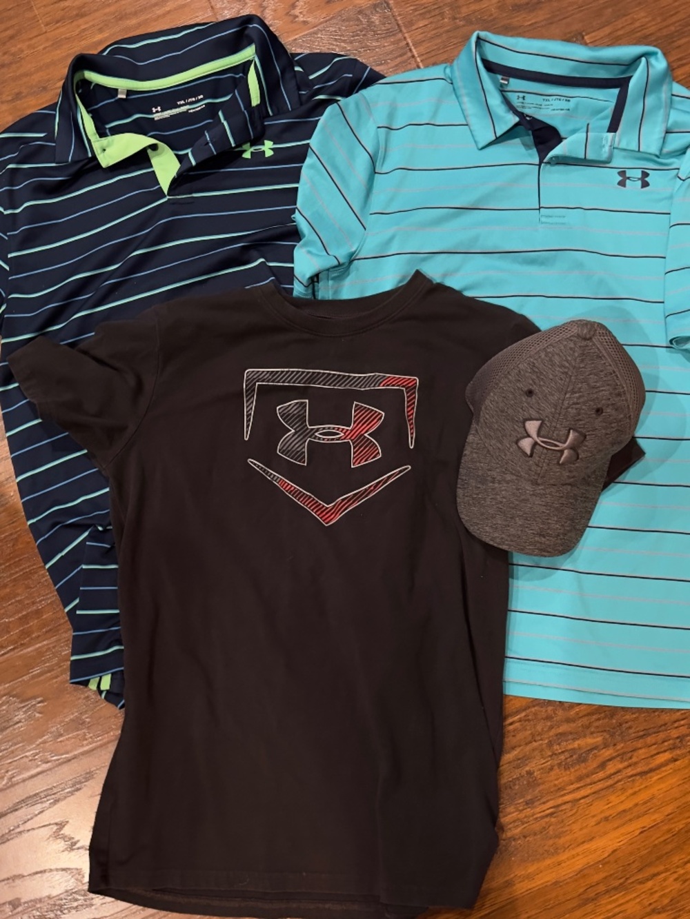 Boys Under Armor Athletic Bundle of 4, Youth XL